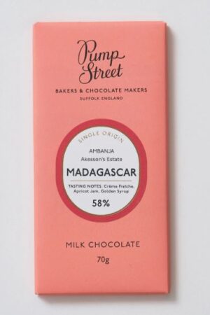 Pump Street Bakery - Melkchocolade Madagaskar 58%
