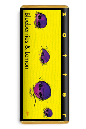 Zotter Gevuld Blauwe Bes op Citroencrème