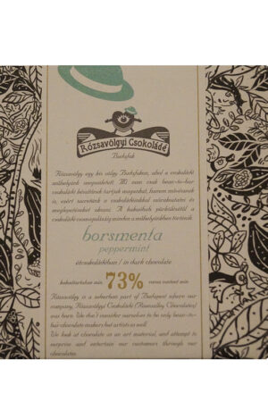 rozsavolgyi chocolade pepermunt munt en chocolade combinatie reep puur