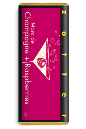 Zotter Gevuld - Champagne & Frambozen