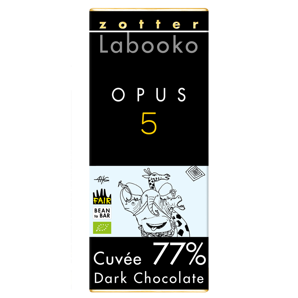 Zotter - Opus 5 - 77% Puur