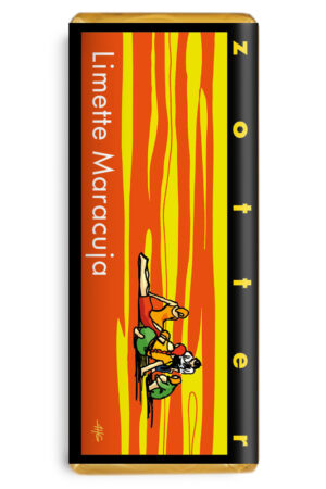 Zotter Gevuld - Limoen en Passievrucht