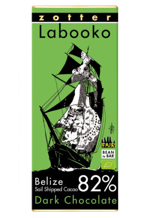 Zotter Belize Puur 82% Sail Shipped