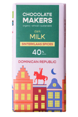 Chocolatemakers - Sinterklaas Chocolade met Speculaaskruiden