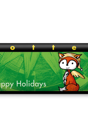 Zotter Gevuld - Happy Holidays - Met Hazelnoten