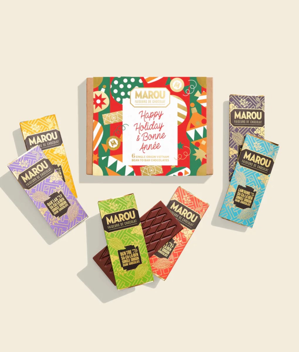 Marou Feestdagen Giftset - Vietnam Origin Puur