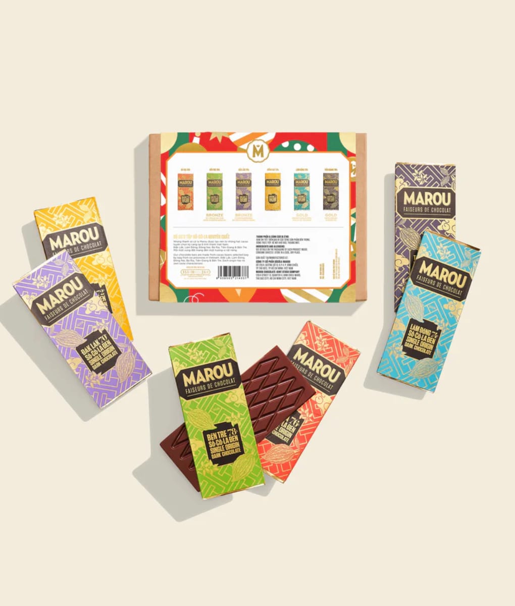 Marou Feestdagen Giftset - Vietnam Origin Puur - Afbeelding 2