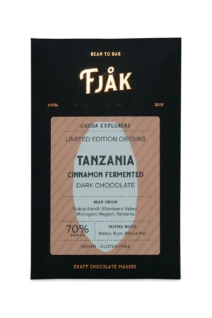 Fjak - Microlot - Tanzania 70% - Kaneel Fermentatie