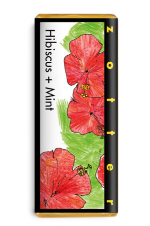 Zotter Gevuld - Hibiscus + Munt