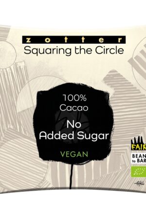 Zotter - Squaring the Circle - 100% Cacao