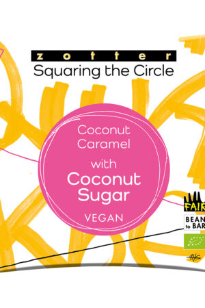 Zotter - Squaring the Circle - Kokos, karamel en kokossuiker