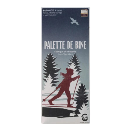 Palette de Bine – Bolivia 70% wilde cacao met balsemspar