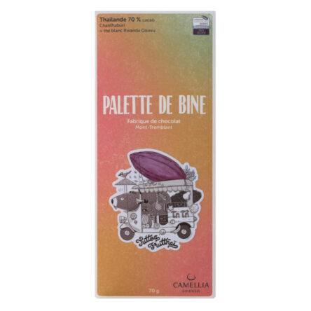 Palette de Bine – Thailand Chanthaburi 70% met witte thee